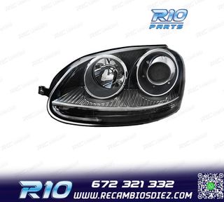 FARO IZQ XENON VOLKSWAGEN VW GOLF 5 GTI 03-08 FONDO NEGRO