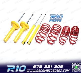 KIT SUSPENSIÓN DEPORTIVA PARA VOLKSWAGEN