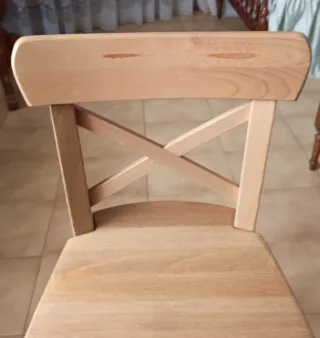 2 Sillas Altas INGOLF para Niños de Ikea nuevas