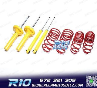 KIT SUSPENSIÓN DEPORTIVA PARA SKODA