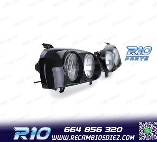 FAROS DOBLES VOLKSWAGEN VW GOLF 3 NEGRO