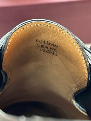 John Lobb "William double monk" nere taglia 5 fit