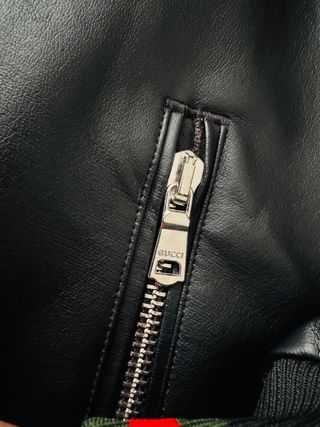 Chaqueta Bomber Gucci Negra Talla M