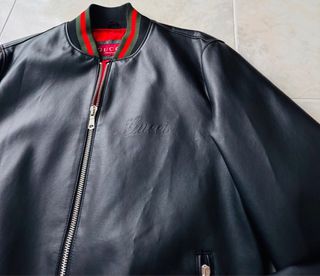 Chaqueta Bomber Gucci Negra Talla M