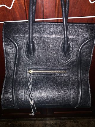 BOLSO PHANTOM CUERO Y ANTE