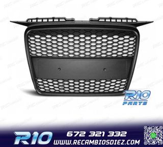 PARRILLA AUDI A3 8P 8PA 05-08 LOOK RS3 NEGRO
