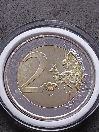 2€ commemorativo Finlandia 2010. 150° della zecca