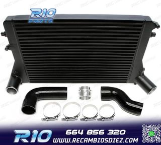 INTERCOOLER VOLKSWAGEN VW GOLF MK5 MK6 03-12 NEGRO