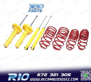 KIT SUSPENSIÓN DEPORTIVA PARA PEUGEOT