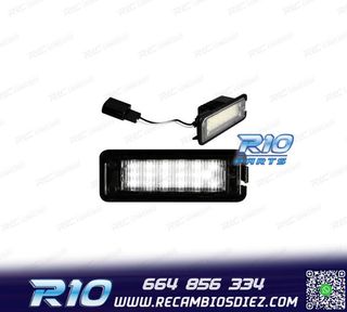 LUCES DE MATRÍCULA LED PARA SEAT EXEO 2009-2015