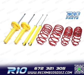 KIT SUSPENSIÓN DEPORTIVA PARA HONDA