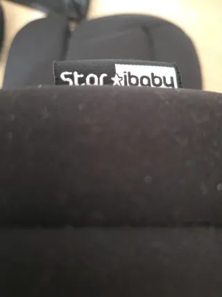 Silla coche bebé acolchada y capota