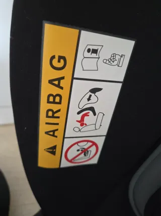 Silla coche bebé acolchada y capota