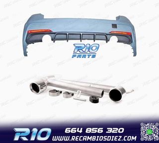 PARAGOLPES TRASERO BMW F31 TOURING LOOK M PERFORMANCE + KIT