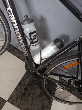 Bicicleta Carretera Cannondale Negra