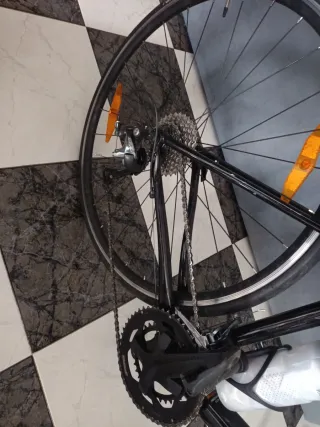 Bicicleta Carretera Cannondale Negra