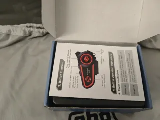 Casco AGV Warmup, corn intercomunicador incluido.