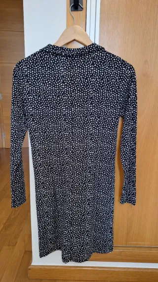 Vestido Negro y Blanco Talla S