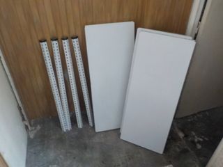 Estanteria 3 baldas de hierro.