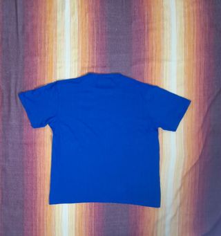 Camiseta BasicZ Azul Talla M Algodón Casual