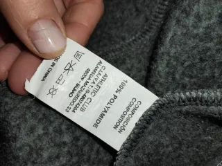 Chaqueta polar niño con capucha