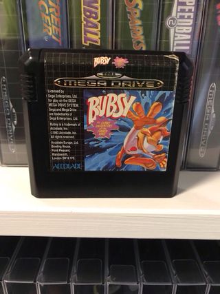 Bubsy Mega Drive
