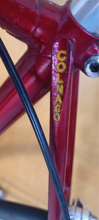 Bicicleta vintage 70 l’ eroica colnago