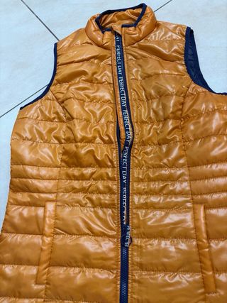 Gilet Donna Laura Torelli Arancione Taglia M