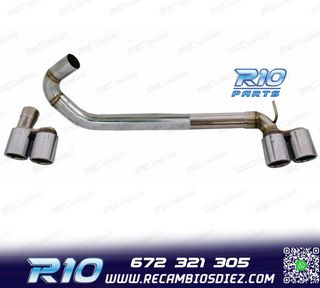 KIT ESCAPE BMW F30 F31 LOOK M3 COLAS DOBLES AMBOS LADOS