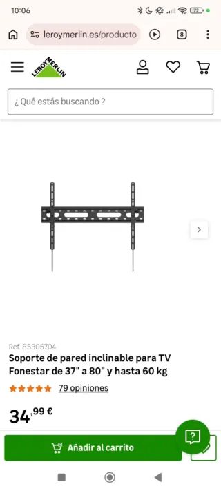 Soporte TV Fonestar TILT Series 46T