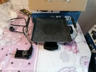 Plancha de Asar Crena 800W Superficie Piedra