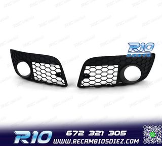 REJILLAS NIEBLA VOLKSWAGEN VW GOLF 5 03-08 GTI NEGRO