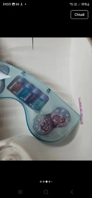 Apparecchio pedicure Terraillon bianco e viola