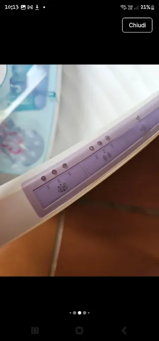 Apparecchio pedicure Terraillon bianco e viola