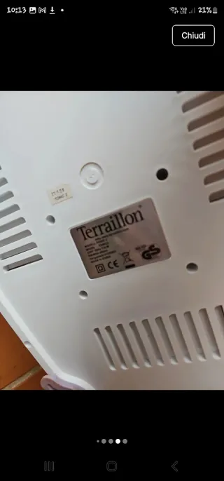 Apparecchio pedicure Terraillon bianco e viola