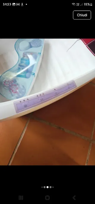 Apparecchio pedicure Terraillon bianco e viola