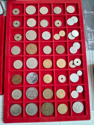 Lotto di monete antiche e moderne