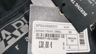 Bolso de viaje Napapijri negro y multicolor