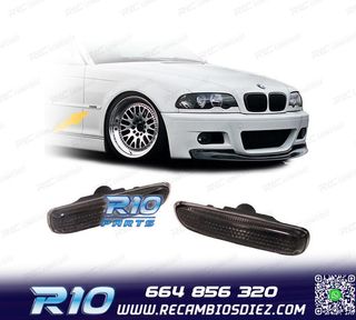 INTERMITENTES LATERALES BMW E46 98-01 AHUMADO CRISTAL OPACO