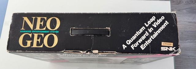 SNK Neo Geo AES Serial 178000 NeoGeo NG Jap