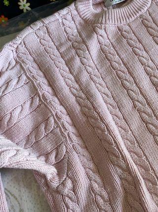Maglione United Colors of Benetton rosa
