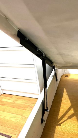 Canapé tapizado 90 cm