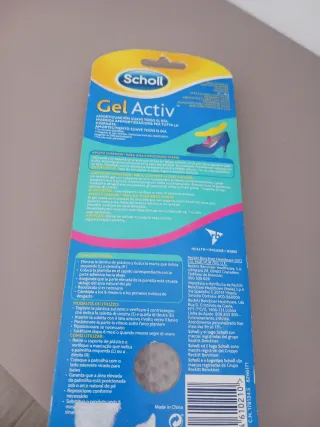 Plantillas Gel Activ Scholl per tacchi medi
