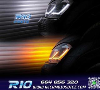 FAROS FULL LED DINAMICOS VOLKSWAGEN VW GOLF 7.5 17-19 LOOK R
