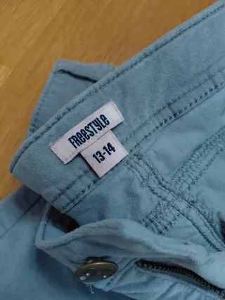 Pantalón pana gris T. 13-14 años