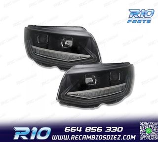 FAROS VOLKSWAGEN VW T6 15-19 DRL CON INTERMITENTE LED DINAMI