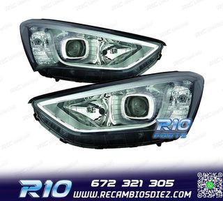 FAROS HYUNDAI SANTA FE 13-17 LUZ DIURNA LED