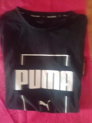 Camiseta Puma Negra Talla M