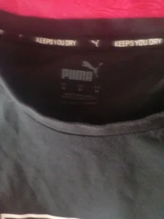 Camiseta Puma Negra Talla M