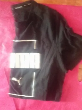 Camiseta Puma Negra Talla M